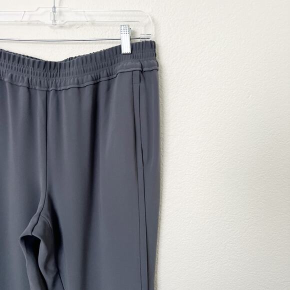 [J. Crew] Gray Pull-On Elastic Waistband Tulip Hem Reese Trousers Pants NWT 10 - Picture 9 of 11